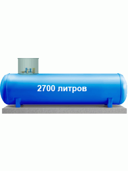 Газгольдер Siti Gas Болгария - 2700 литров